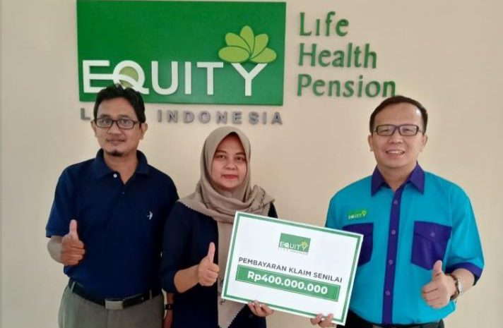  Equity Life Indonesia Bayarkan Klaim Meninggal Dunia Rp400 juta