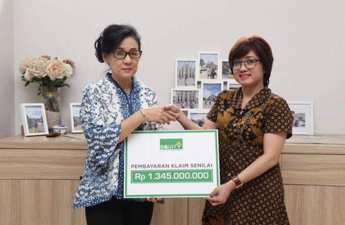  Equity Life Indonesia Bayarkan Klaim Sebesar Rp 1.345.000.000